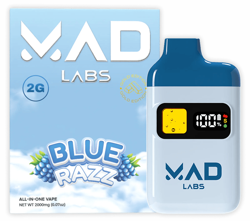 Mad Labs - 2g Disposable - Blue Razz