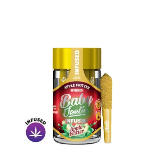 Baby Jeeter Apple Fritter 0.5g Infused Pre-Roll 5pk (2.5g)-1