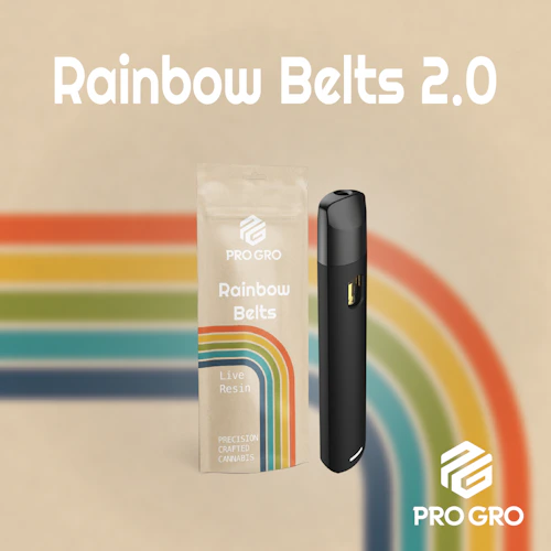 Pro Gro - 1g Live Resin Disposable - Rainbow Belts