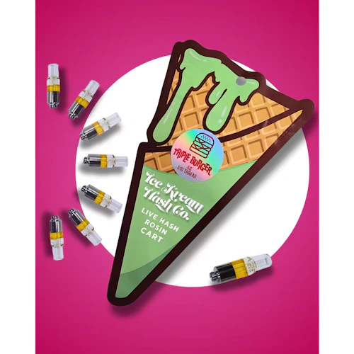 Ice Kream Hash - .5g Live Rosin Cart - Bananaconda