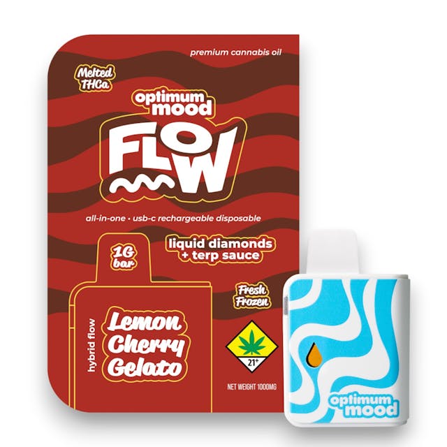 Terp Sauce - OM 1g Disposable - Hybrid - Lemon Cherry Gelato - 1g