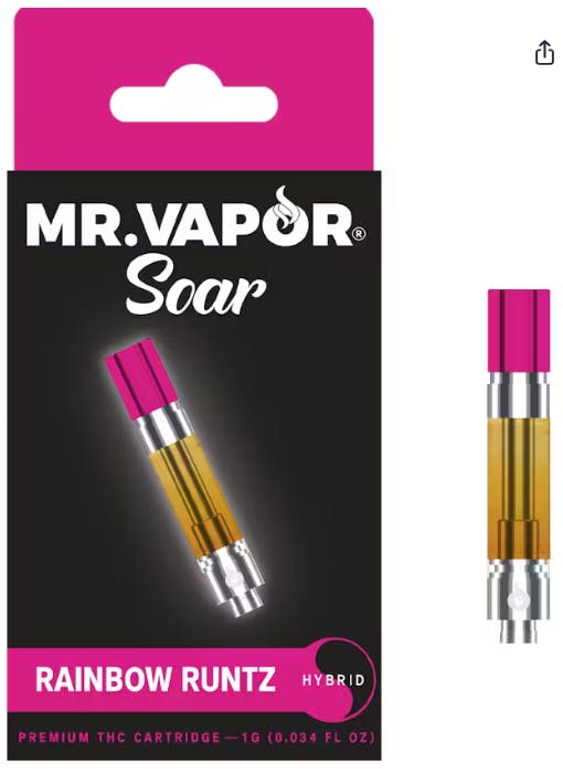 Mr. Vapor - Rainbow Runtz (H) - 1g Vape