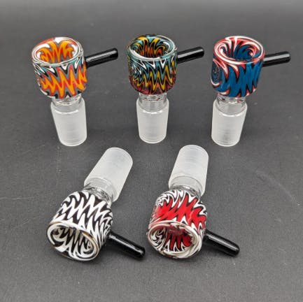 Messy Glass | Glass Bowl Piece - 18mm Male