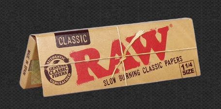 RAW Black Classic Papers - 1 1/4