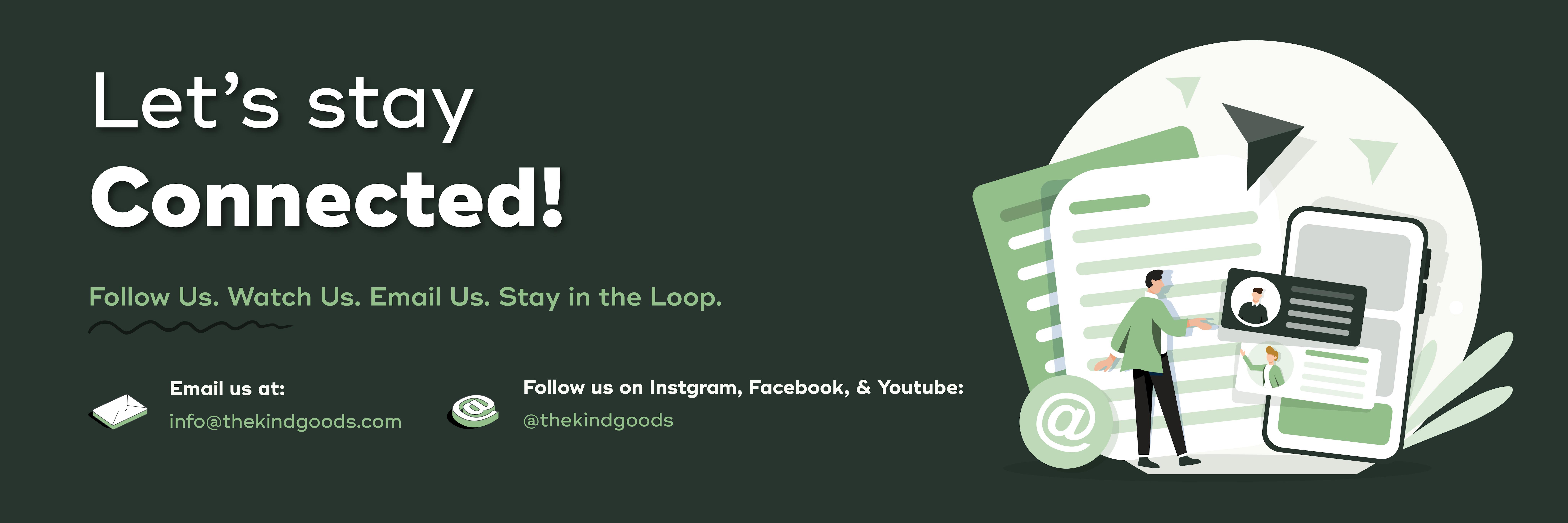 Let's Stay Connected