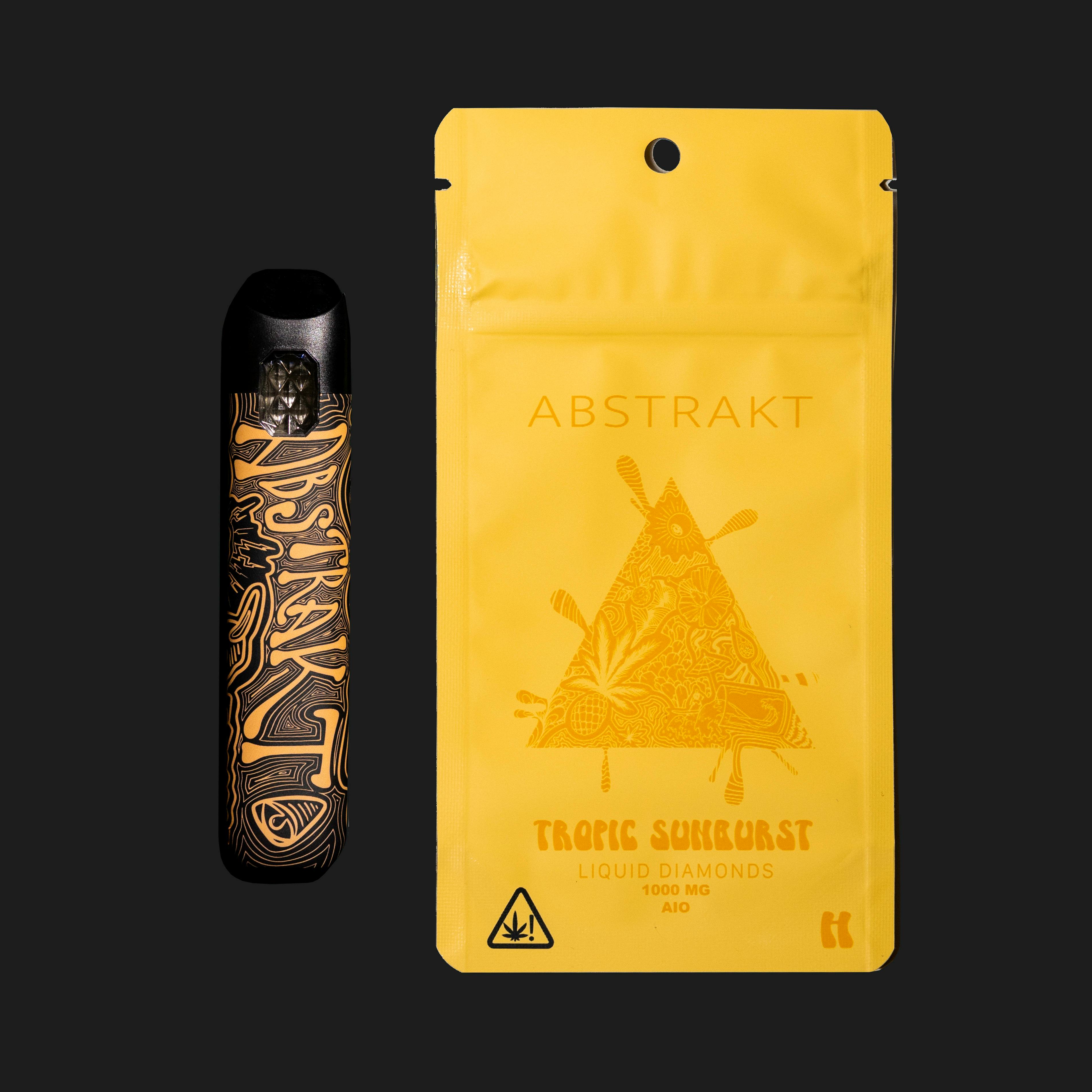 Abstrakt Liquid Diamon AIO Tropic Sunburst