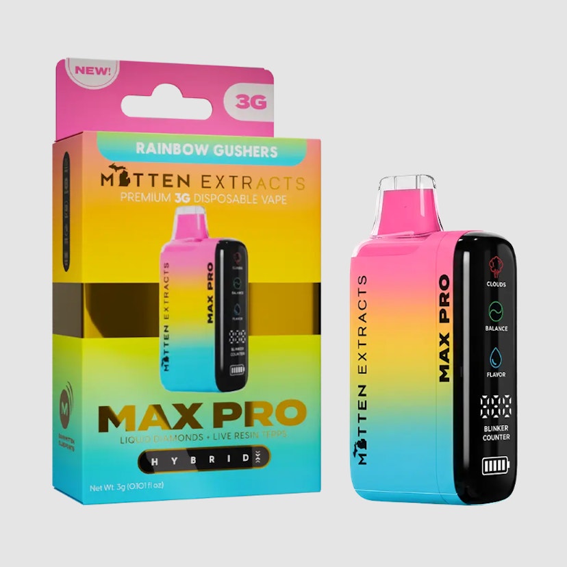 mitten disposable vape Extracts MAX PRO Flavor Options:Very Mixed Miami Echo Bolt 16K: The