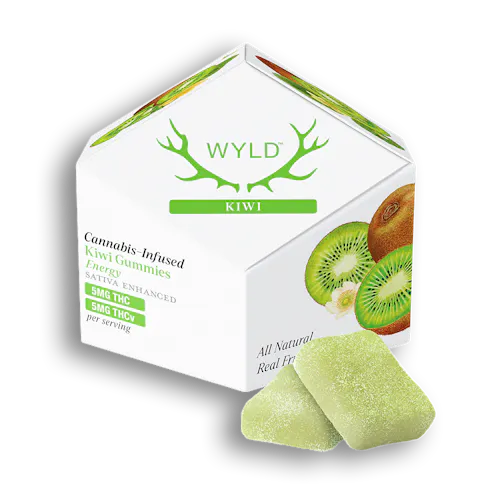 Kiwi | 10ct Double Gummies | by WYLD - CNA Stores