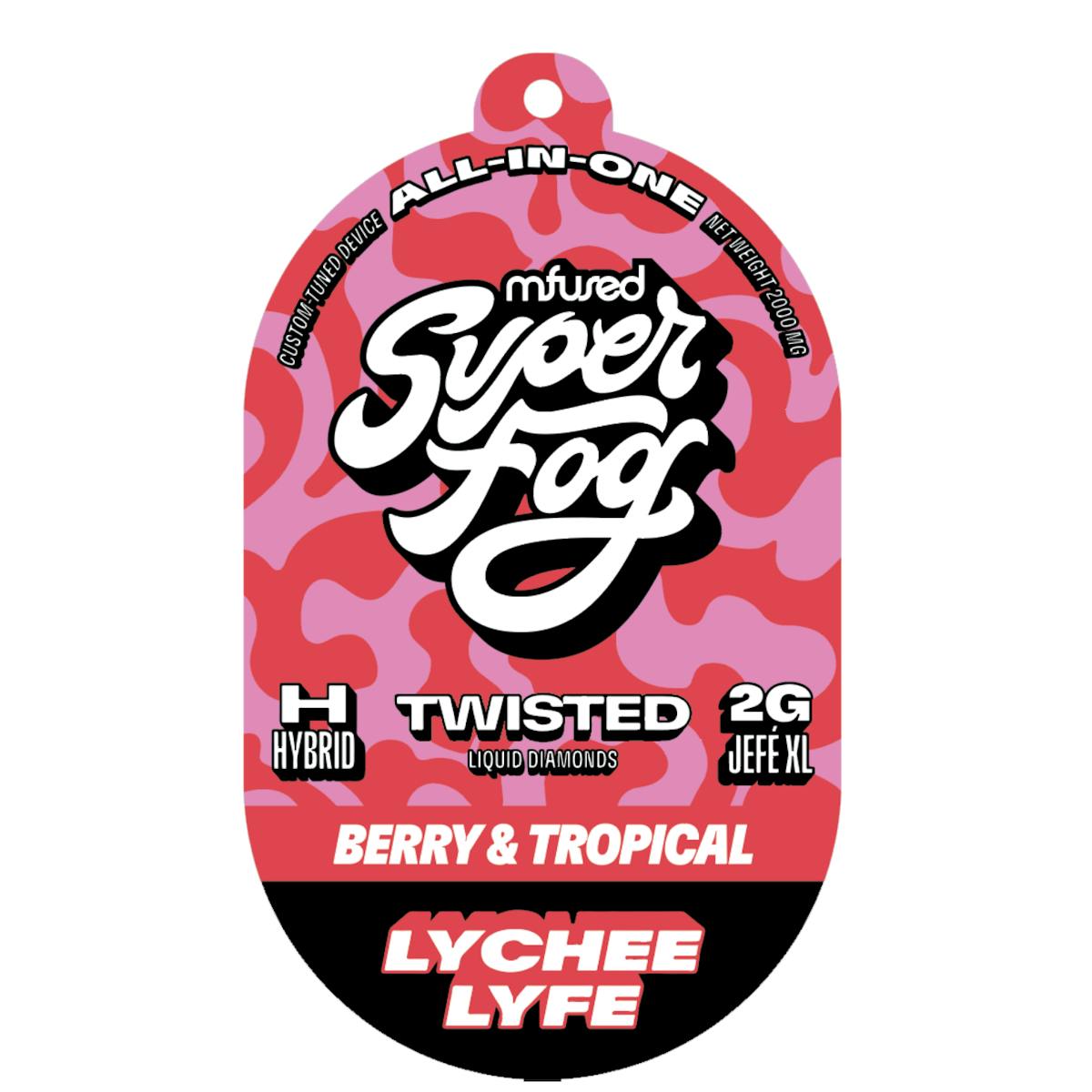 TWISTED LYCHEE LYFE LIQUID DIAMONDS 2g Vaporizers | Mfused |