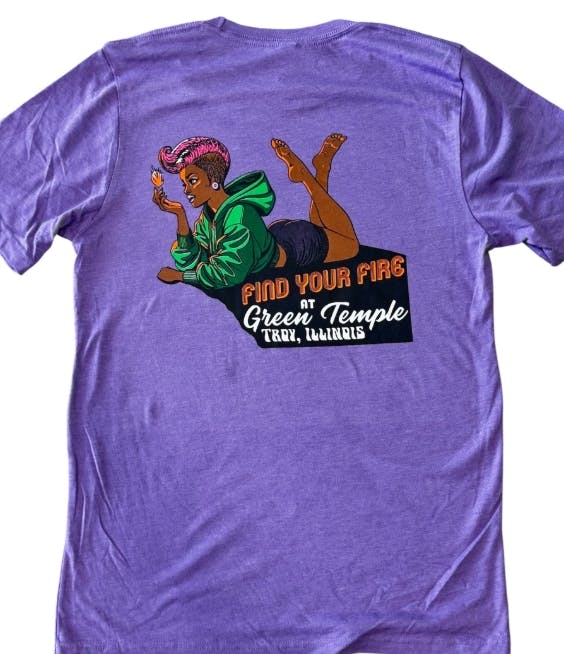 Product NC T-Shirt - GT: Find Your Fire (Purple - Medium)