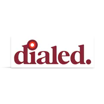 dialed. Logo