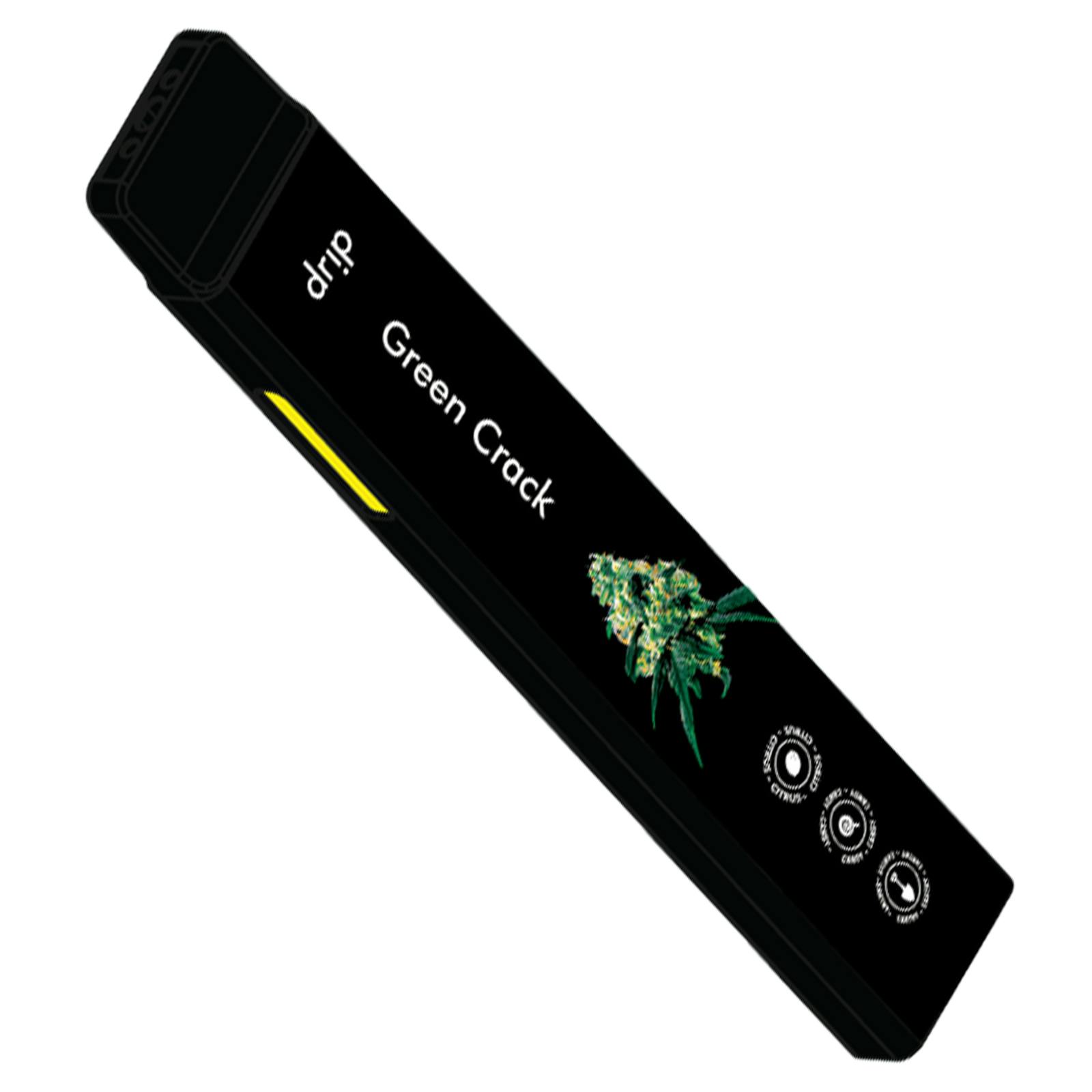 CRDH60%DGN35%リキッド Green 1ml Crack