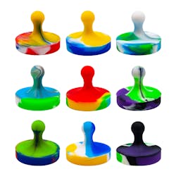 LIT Silicone | Silicone Carb Cap - Assorted Colours