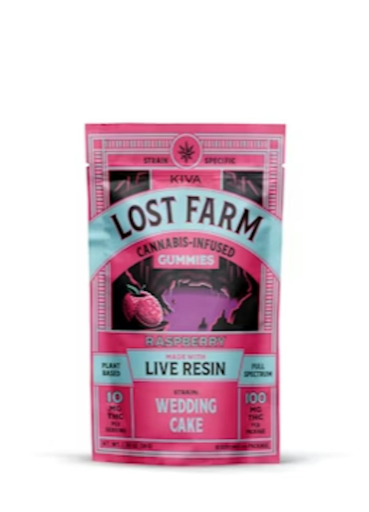 Photo of Raspberry x Wedding Cake | Resin Gummies | 100mg | 10pk