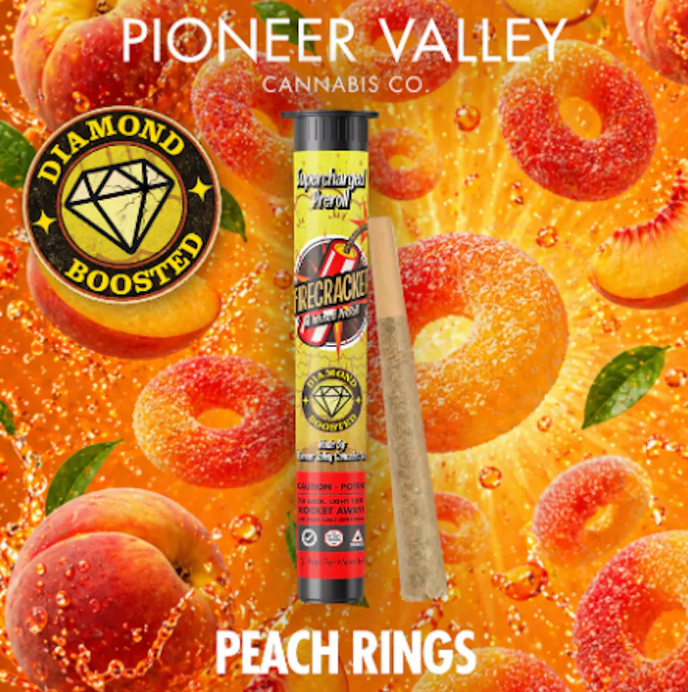 Product PVX Firecracker | Peach Rings | Infused Preroll