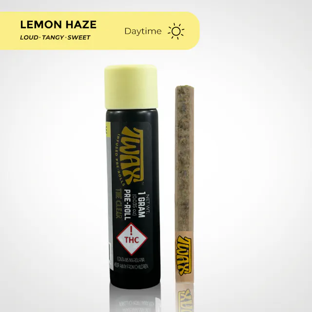 TWAX Infused Pre-Roll Lemon Haze 1g (sativa)