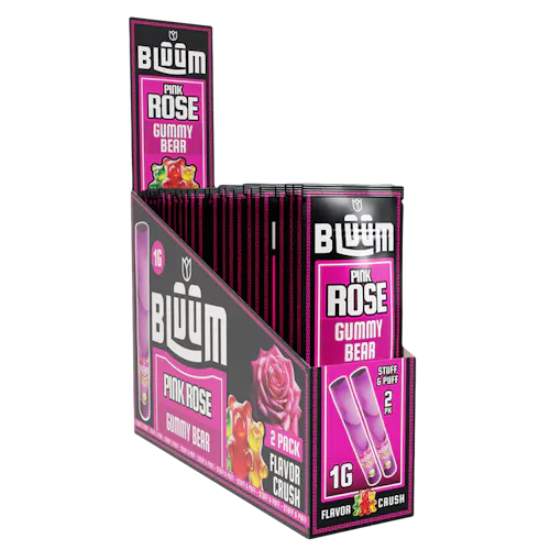 Bluum – Wild Flower Cones | Pink Rose Gummy Bear 2pc-active
