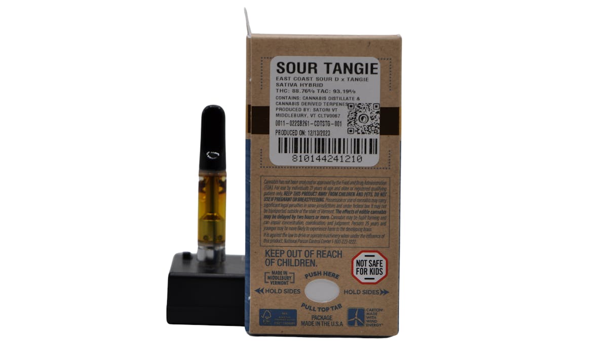 Image of Sour Tangie | 1g Distillate Cartridge