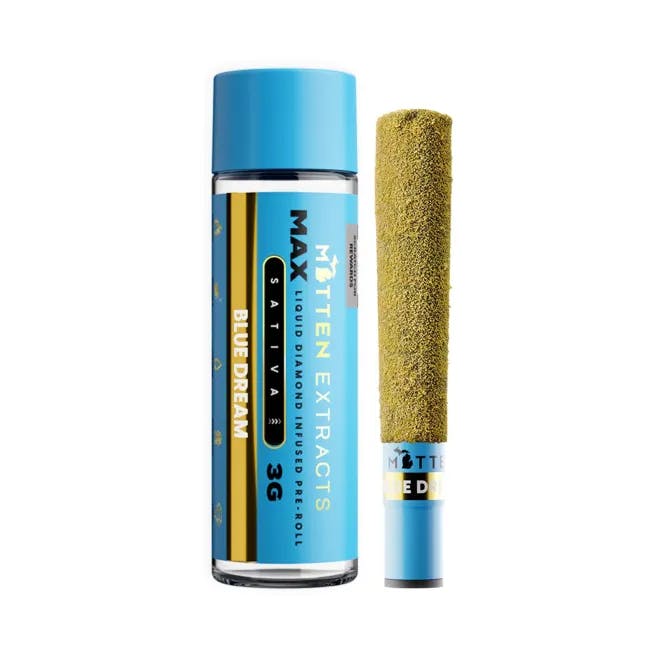 Mitten Extracts - 3g Infused Preroll - Blue Dream (S)