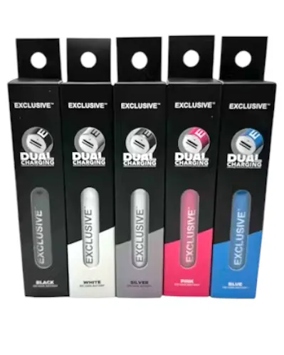 Exclusive Dual Charging 510 Thread Battery – Sky Blue-active