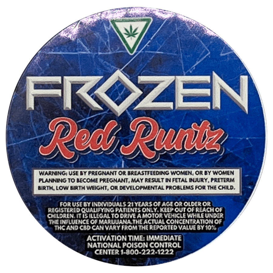 Product: Frozen | Live resin - 1g - Red Runtz