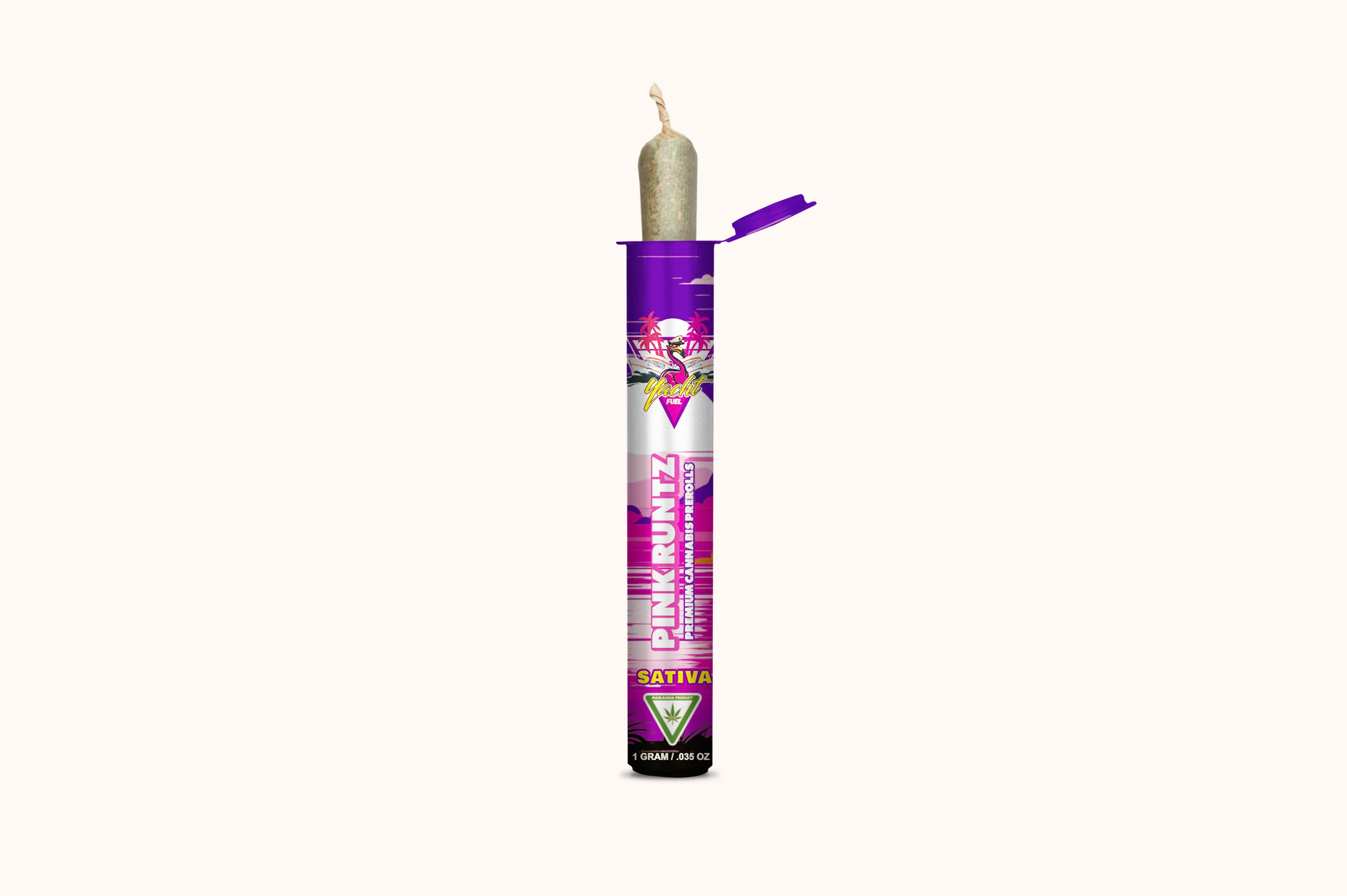 Yacht Fuel - 1g Preroll - Pink Runtz