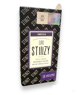 Product AZ STIIIZY Disposable - Purple Punch 0.5g