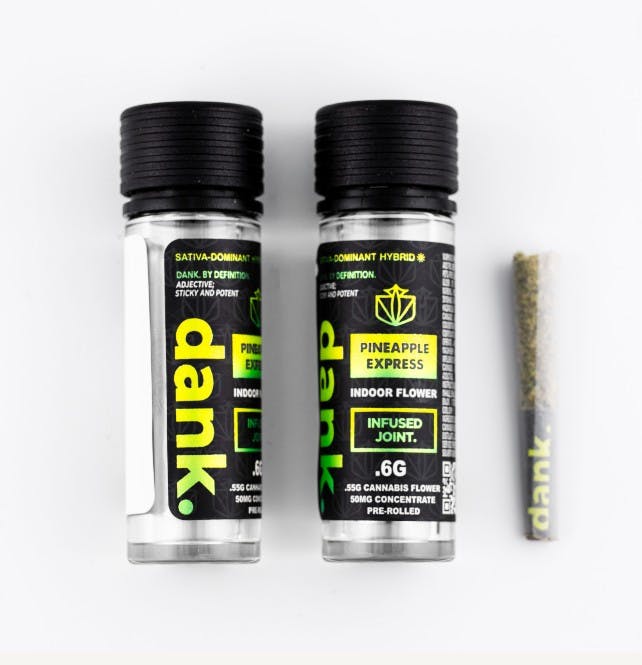 Dank. By Definition | Pineapple Express | Infused Pre-Roll | 0.6g