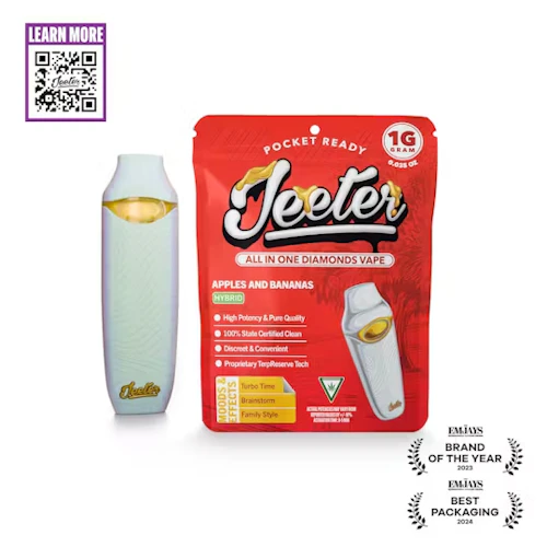 Jeeter - 1g Liquid Diamond Disposable - Apples & Bananas