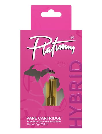 Product: Platinum Vape | Vape Cart - 1g - Zen Sauce (Hybrid)