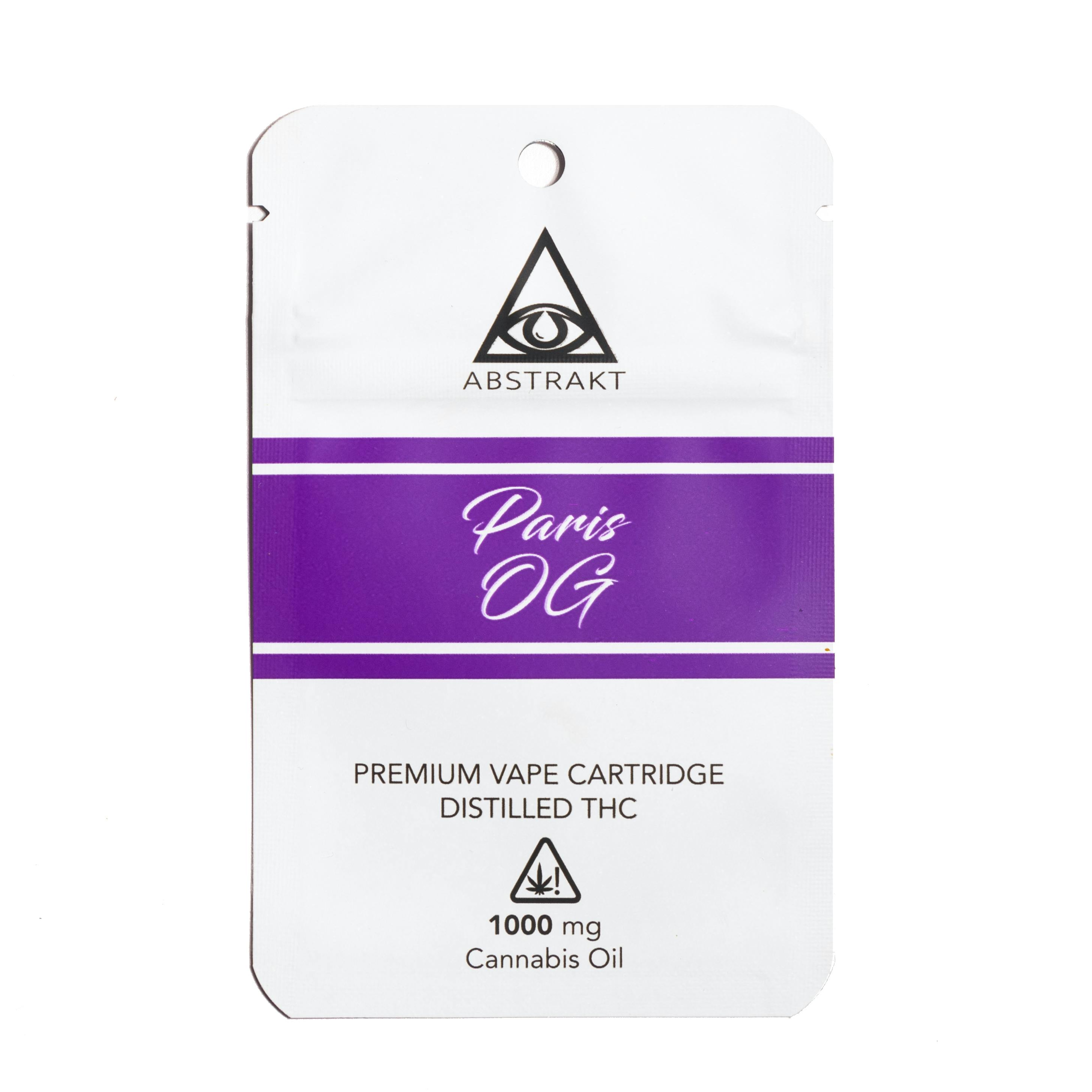 Abstrakt 1g Cartridge - Paris OG