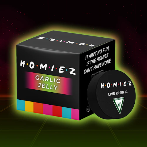 Homiez - 1g Live Resin - Garlic Jelly