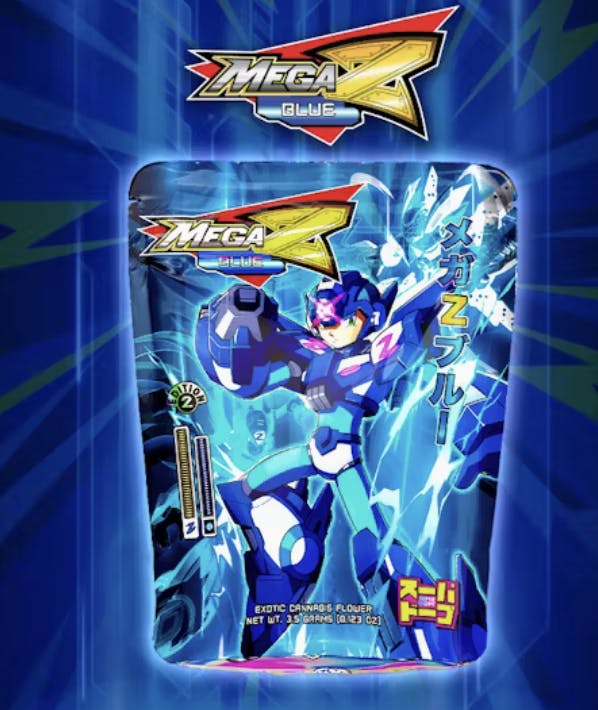 Super Dope - 3.5g Prepack - Mega Z Blue