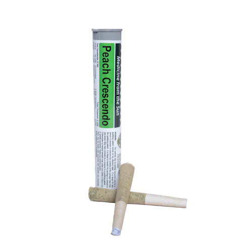 SunMed Peach Crescendo Pre-Rolls 0.5g x 2pk-2
