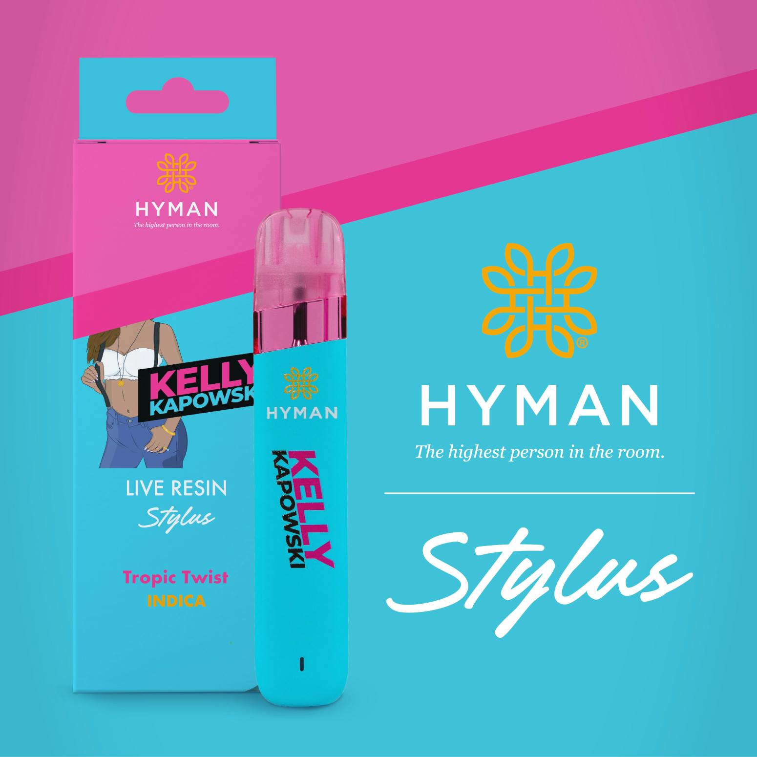 Product: HYMAN | Live Resin Disposable - 1g - Kelly Kapowski