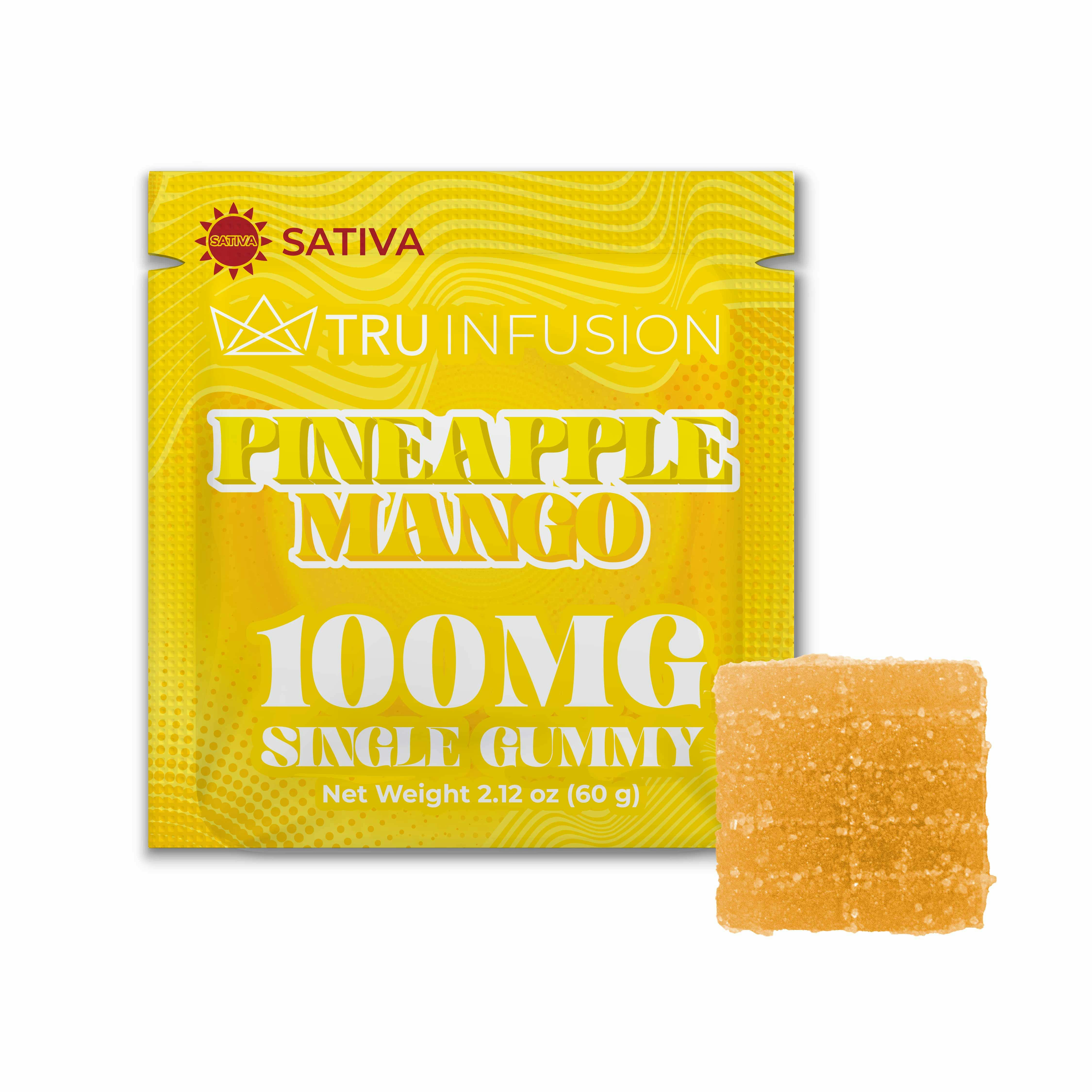 TRU Infusion 100mg 1pk - Pineapple Mango
