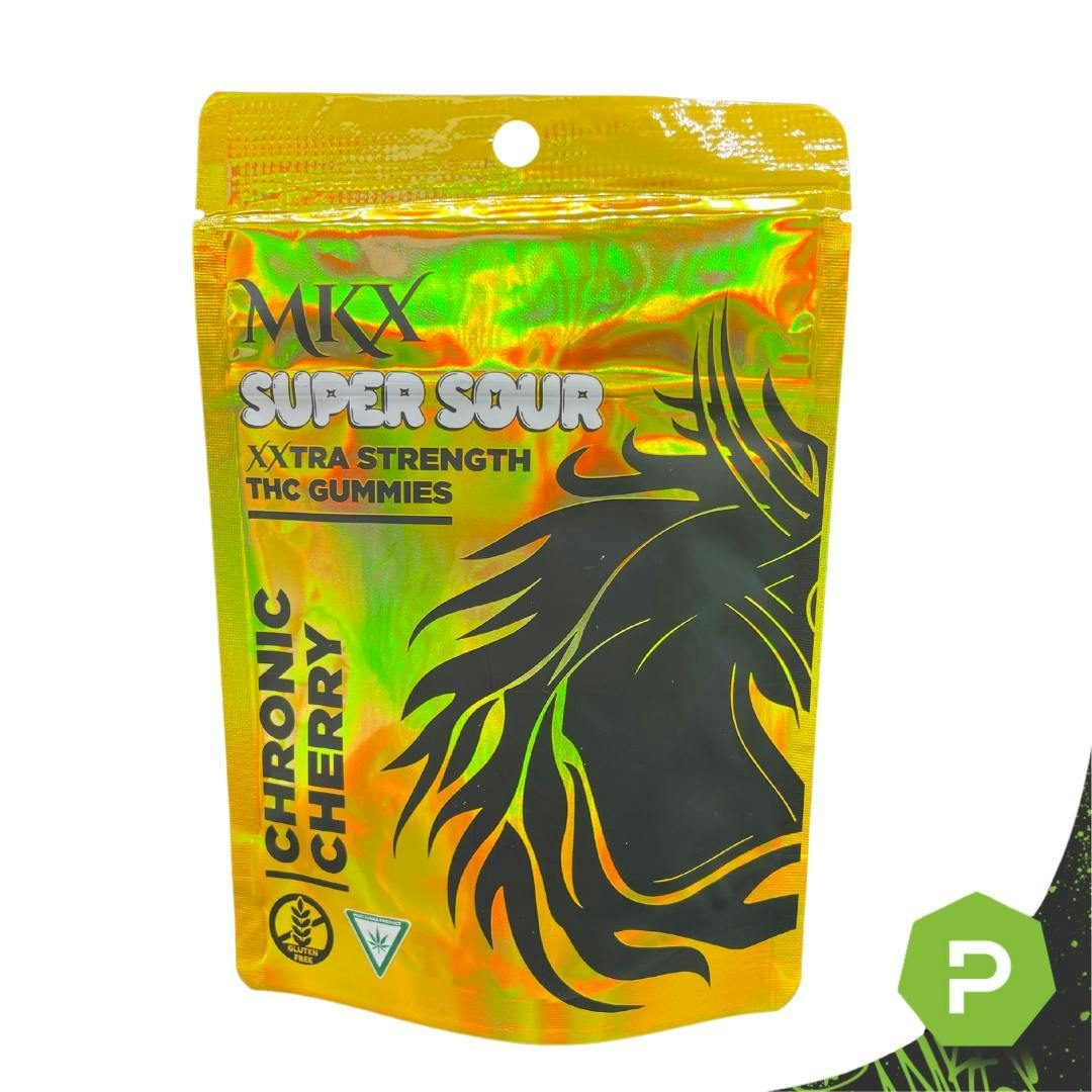 MKX Oil Co. MKX - 200mg SUPER SOUR Gummies - Cherry - Puff