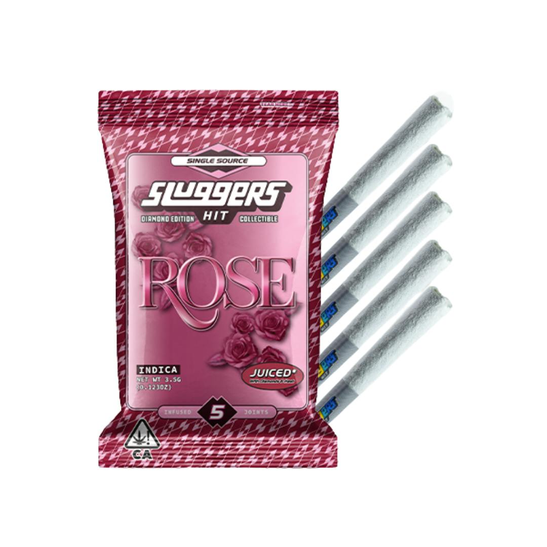 ROSE DIAMONDS & HASH INFUSED 5PK PREROLLS