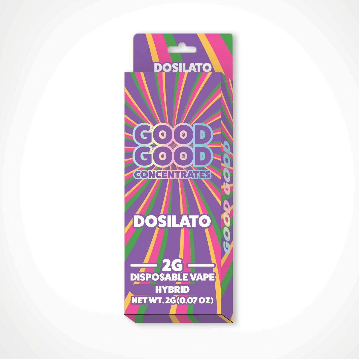 Product: Good Good | Disposable Vape Cart - 2g - Dosilato