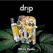 Product: Drip | Vape Cart - 1g - White Runtz (Hybrid)