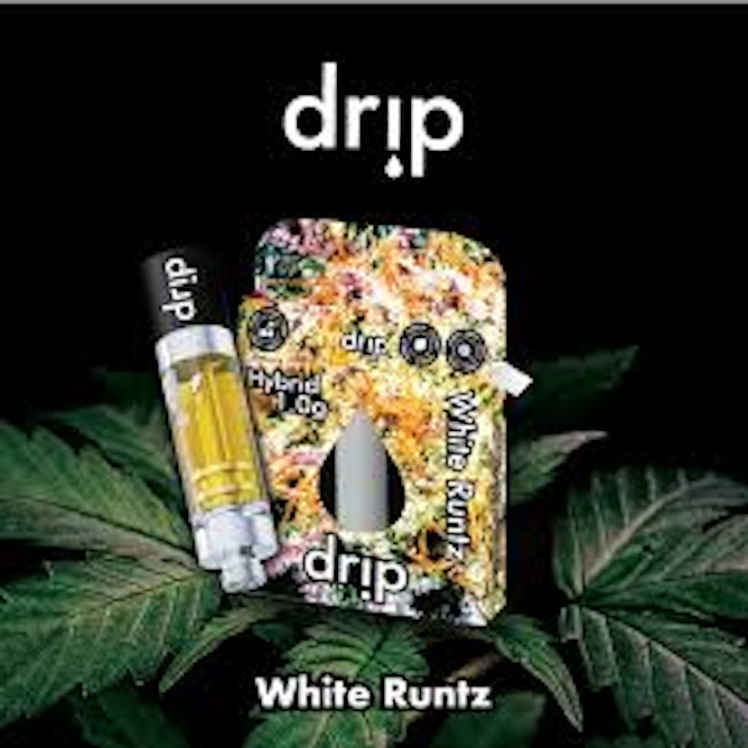 Drip | Vape Cart - 1g - White Runtz (Hybrid)