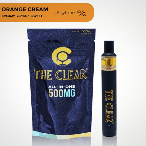 The Clear - Orange Cream