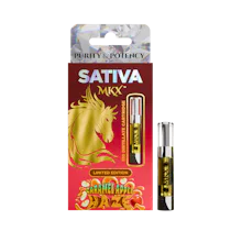MKX 1 Gram 510 Thread Carts *LIMITED EDITION* - Caramel Apple Haze (Sativa) - CARTRIDGES by MKX Oil Co. at King of Budz