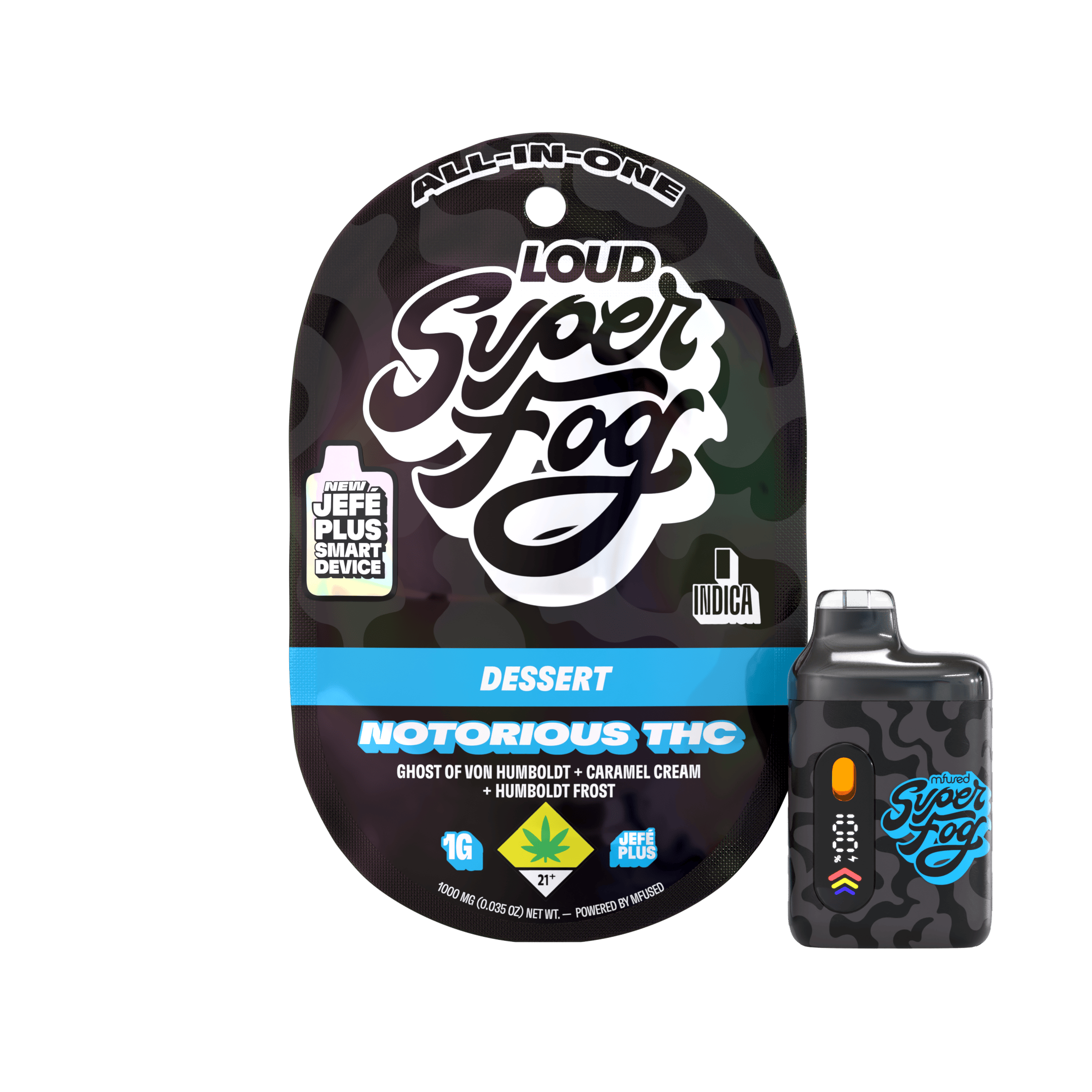 LOUD High Terpene Extract 1g Jefé Plus - Notorious THC