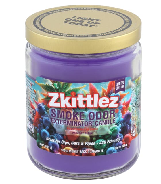 Product Smoke Odor Eliminating Candle 13oz ZKITTLEZ