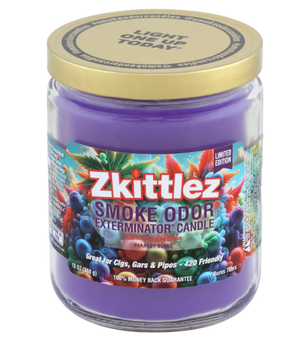 Product Smoke Odor Eliminating Candle 13oz ZKITTLEZ