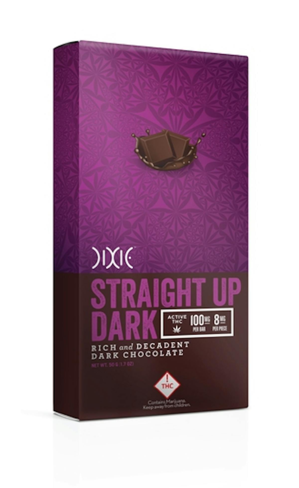 Photo of Dixie – Chocolate – Straight Up Dark (H) 100mg