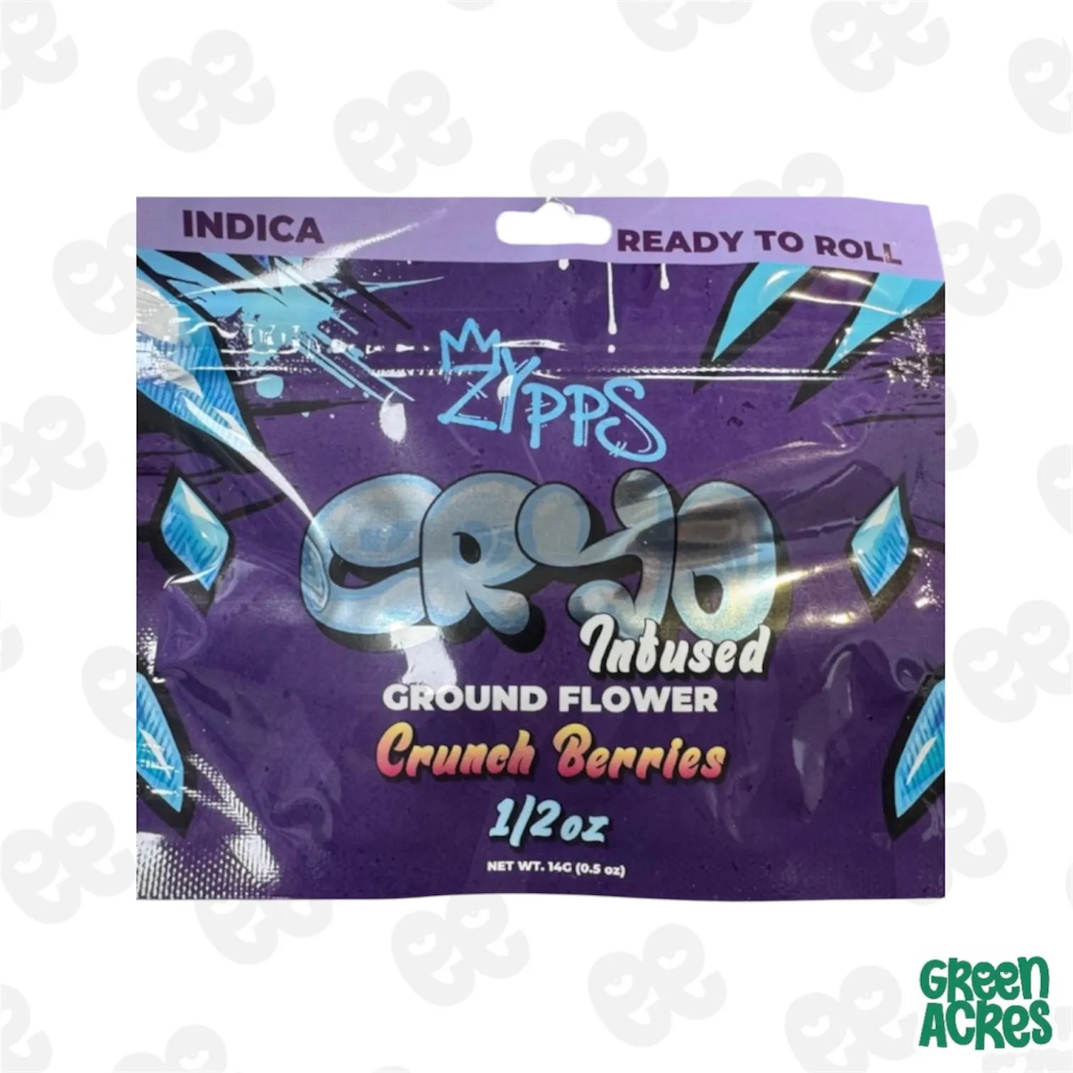My Zypps: Crunch Berries Cryo 14G Infused Prepackaged Shake