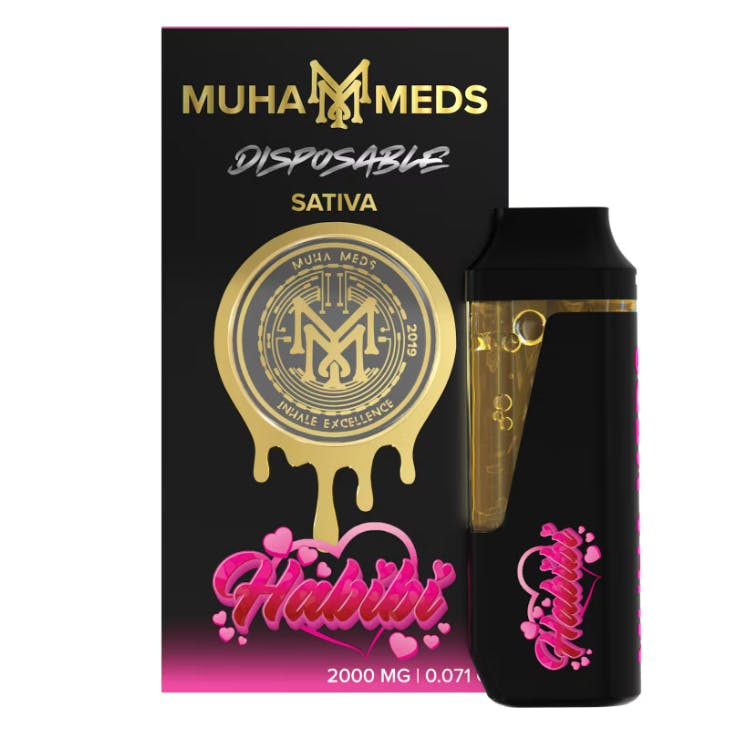 Product: Muha Meds | Habibi | Disposable Vape Sativa