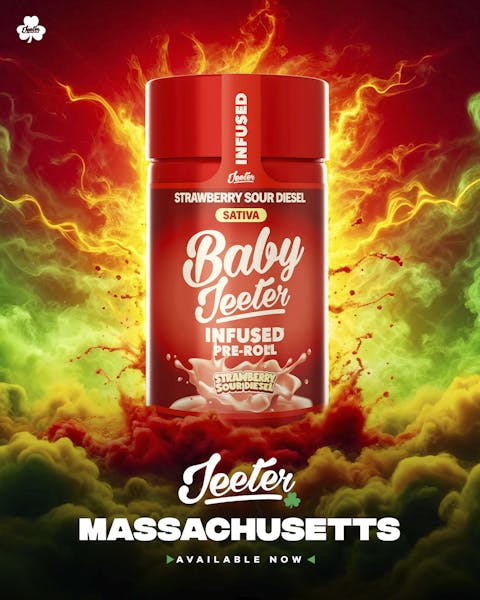 Strawberry Sour Diesel (S) 1g Infused PreRoll Jeeter Bloom Brothers